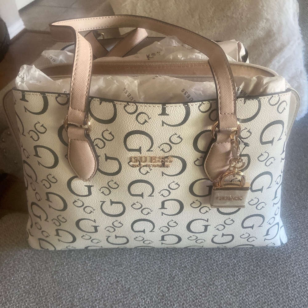 Guess large tote and wallet